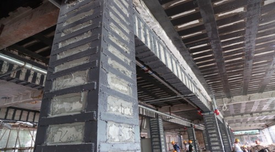 混凝土梁、柱加固